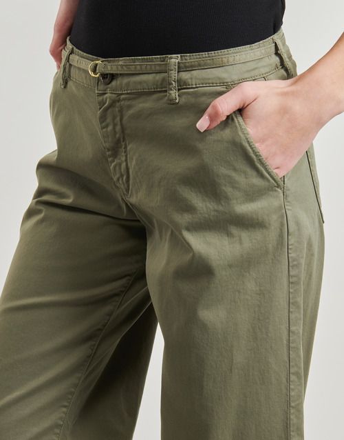 Pantaloni larghi Le Temps des Cerises TAHIS Kaki Pantaloni larghi Donna - 5