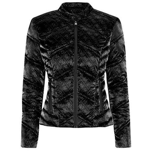 Piumino Donna Guess NEW VONA Nero, elegante e versatile, perfetto per la stagione invernale. Realizzato con materiali di alta qualità, offre calore e comfort. Design alla moda con dettagli raffinati, ideale per outfit casual e occasioni speciali. Disponibile in diverse taglie. Acquista ora e aggiungi un tocco di stile al tuo guardaroba!
