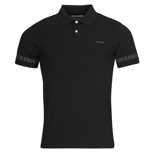 Polo Uomo Guess NOLAN SS POLO Nero, elegante e alla moda, perfetta per look casual e formali. Realizzata in tessuto di alta qualità, offre comfort e stile. Ideale per ogni occasione, dal lavoro al tempo libero. Scopri la polo Guess NOLAN per un outfit raffinato e trendy.