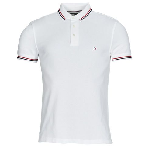 Polo uomo Tommy Hilfiger TIPPED SLIM FIT in bianco, elegante e alla moda, ideale per un look casual e raffinato. Realizzata con materiali di alta qualità, questa polo offre comfort e stile, perfetta per ogni occasione. Acquista ora la tua Tommy Hilfiger TIPPED SLIM FIT POLO bianca per un guardaroba versatile.