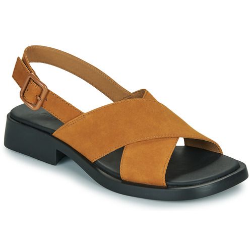 Sandali Donna Camper DN0A in Marrone, eleganti e comodi, perfetti per ogni occasione estiva. Realizzati con materiali di alta qualità, offrono un'ottima vestibilità e un design alla moda. Perfetti per completare il tuo outfit estivo con stile e comfort.