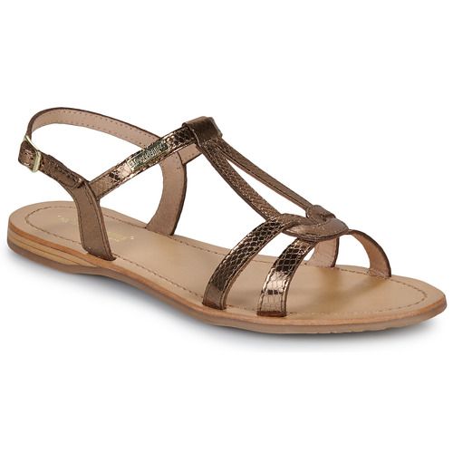 Sandali HACKLIO Oro di Les Tropéziennes par M Belarbi, eleganti sandali donna in color oro, con design alla moda e materiali di alta qualità, ideali per l'estate e le occasioni speciali. Comfort e stile combinati per un look perfetto. Acquista ora questi sandali alla moda!