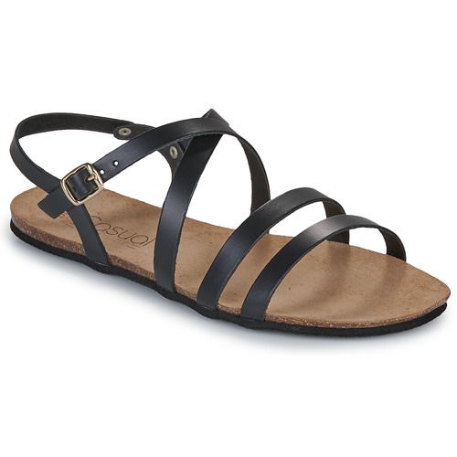 Sandali Donna Casual Attitude JALIYA Nero, eleganti e alla moda, realizzati in pelle di alta qualità, con design versatile perfetto per ogni occasione. Ideali per l'estate, questi sandali aggiungono un tocco di stile al tuo guardaroba e garantiscono comfort durante tutto il giorno. Acquista ora per elevare il tuo look con i sandali JALIYA.