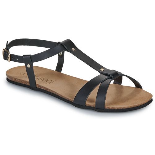 Sandali Donna Casual Attitude JALIYAXE in Nero, eleganti e versatili, perfetti per ogni occasione. Scarpe alla moda, con design moderno e comodi, ideali per l'estate e le uscite casual. Scopri il tuo stile con i sandali JALIYAXE, il must-have per il tuo guardaroba.