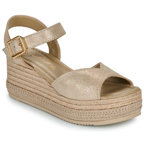 Sandali Unisa KALTON Oro per donna, eleganti e versatili, realizzati in materiali di alta qualità. Design raffinato con dettagli brillanti, ideali per occasioni speciali e look estivi. Comfort e stile uniti in un'unica scarpa. Perfetti per completare il tuo outfit con un tocco di luminosità. Acquista ora i sandali KALTON Oro per elevate performance di moda e comfort.