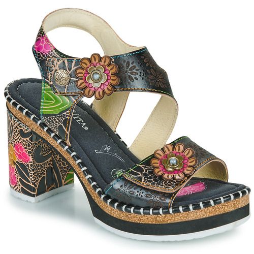 Sandali Laura Vita NAOMIO Nero per Donna, eleganti e trendy, con design esclusivo, perfetti per ogni occasione. Realizzati con materiali di alta qualità, offrono comfort e stile. Ideali per completare il tuo outfit estivo con un tocco di classe. Acquista ora i tuoi sandali Laura Vita NAOMIO Nero!