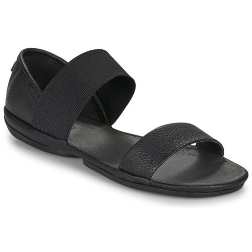 Sandali Camper RIGN Nero per Donna, eleganti e comodi, ideali per l'estate. Design moderno con dettagli raffinati, perfetti per ogni occasione. Scarpe versatili che uniscono stile e comfort, ottime per passeggiate e uscite serali. Disponibili in nero, per abbinamenti facili e chic.