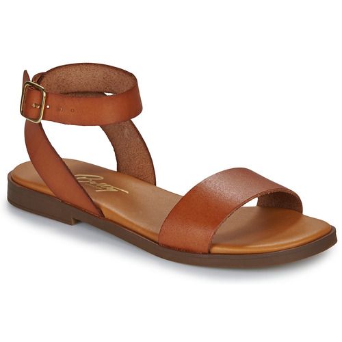 Sandali Betty London STELLA per donna, eleganti e trendy, con design moderno, disponibili in colore chiaro. Questi sandali con tacco offrendo comfort e stile per ogni occasione, ideali per l'estate. Perfetti per completare outfit casual o raffinati, rappresentano una scelta versatile per il guardaroba femminile.