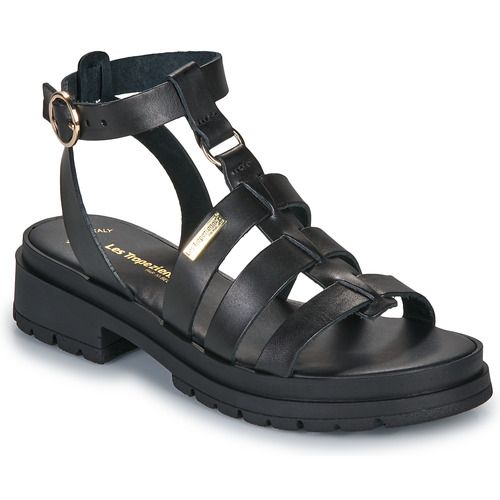 Sandali Nero Donna Les Tropéziennes par M Belarbi TOBO, eleganti e versatili, ideali per ogni occasione. Design alla moda con dettagli raffinati, perfetti per l'estate. Acquista ora e completa il tuo look con stile!