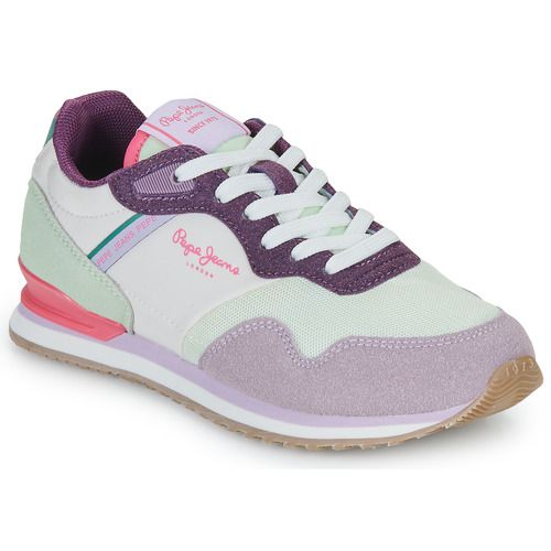 Scarpe bambina ragazza Pepe Jeans LONDON BAND G in bianco, design elegante e alla moda, ideali per ogni occasione. Perfette per l'abbigliamento quotidiano e le uscite speciali. Acquista ora per un look trendy e comfort!