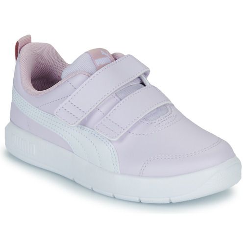 Scarpe bambina ragazza Puma Courtflex V3 V PS Viola, sneakers eleganti e comode per bambini, ideale per attività sportive e tempo libero. Design moderno e vivace, progettate per garantire comfort e supporto. Acquista ora le Puma Courtflex per un look trendy e di tendenza.
