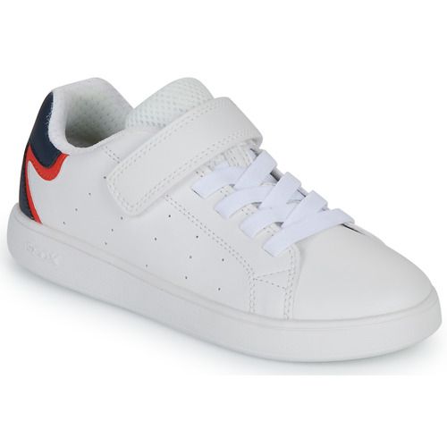 Scarpe Geox J ECLYPER BOY Bianco per bambini e ragazzi, eleganti e comode. Ideali per la scuola e l'uso quotidiano, con design alla moda e materiali traspiranti. Perfette per ogni occasione, garantiscono comfort e stile. Acquista ora le scarpe Geox per il tuo bambino!