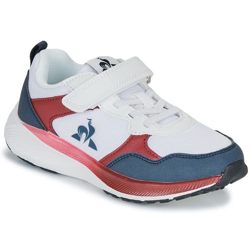 Scarpe bambino ragazzo Le Coq Sportif R500_2 PS Marine, eleganti e comode, perfette per lo stile casual dei più giovani. Design sportivo in colore blu marino, ideali per attività all'aperto e quotidiane. Allevia il piede con la loro tomaia traspirante e suola resistente. Acquista ora per il massimo comfort e stile!
