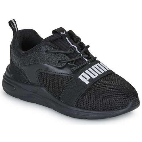 Scarpe bambini ragazzo Puma  Soft Wired 2 AC Inf  Nero Puma 4067983825613