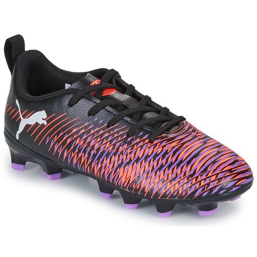 Scarpe da calcio bambino ragazzo Puma Future 8 Play FG/AG Jr Nero, ideali per prestazioni sul campo, design moderno e confortevole, perfette per giovani calciatori. Acquista ora le migliori scarpe da calcio Puma per un gioco esplosivo e controllo ottimale.