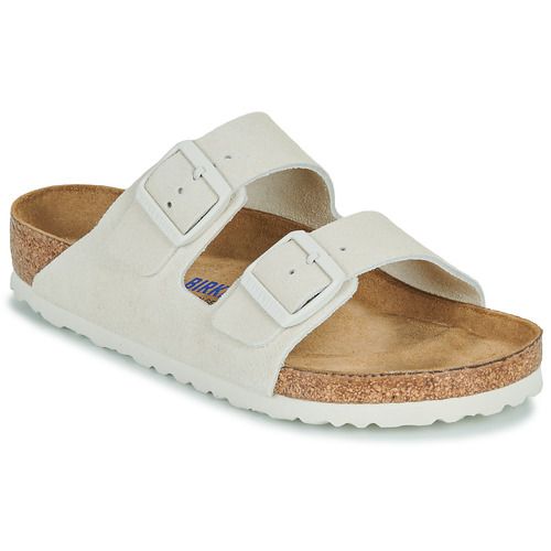 Ciabatta da uomo Birkenstock Arizona SFB LEVE in Antique White Bianco, perfetta per il comfort quotidiano e stile casual. Scarpe leggere e traspiranti, ideali per l'estate. Acquista ora per approfittare di comfort e qualità firmati Birkenstock!