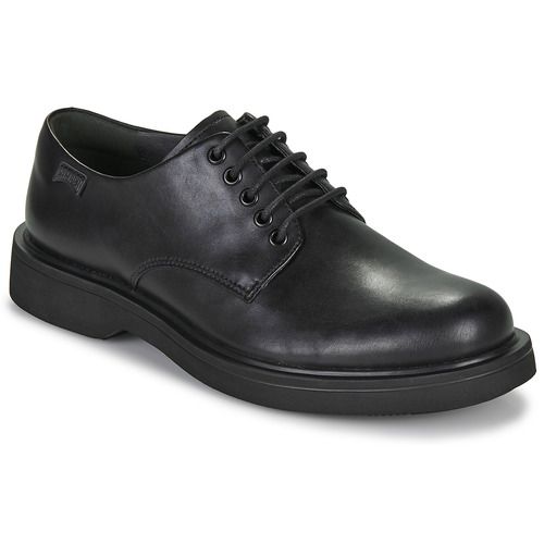 Scarpe uomo Camper RTFT Nero Derby, eleganti e versatili, ideali per ogni occasione. Realizzate con materiali di alta qualità, queste scarpe offrono comfort e stile. Perfette per un look casual o formale, le Camper RTFT sono un must-have per ogni guardaroba maschile. Acquista ora le tue Camper RTFT Nero Derby Uomo e aggiungi un tocco di classe al tuo outfit.
