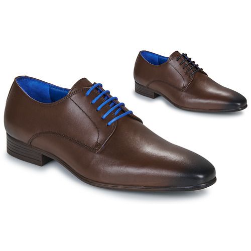Scarpe uomo Carlington EMRON marrone derby, eleganti e confortevoli, perfette per ogni occasione formale o casual. Realizzate con materiali di alta qualità, queste scarpe offrono stile e versatilità. Ottimali per il guardaroba maschile, le Carlington EMRON marrone sono ideali per eventi speciali o per un uso quotidiano.