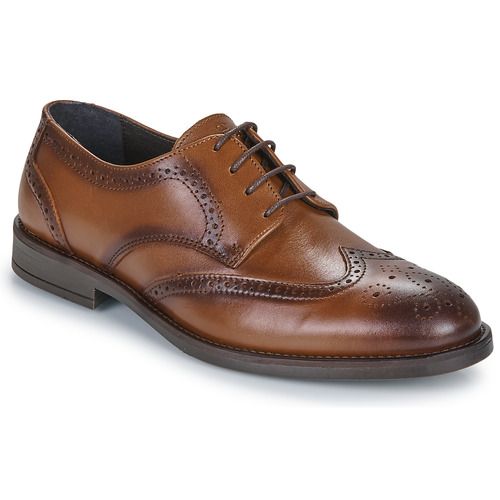 Scarpe Derby Uomo Carlington LOUVIAN in Marrone, eleganti e confortevoli, perfette per ogni occasione. Acquista la qualità e lo stile delle scarpe Carlington per un look raffinato.