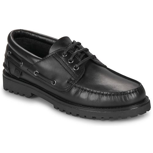 Scarpe da barca Uomo Casual Attitude EVEROA in color nero, design elegante e versatile, perfette per outfit casual e occasioni informali, ideali per la stagione estiva.