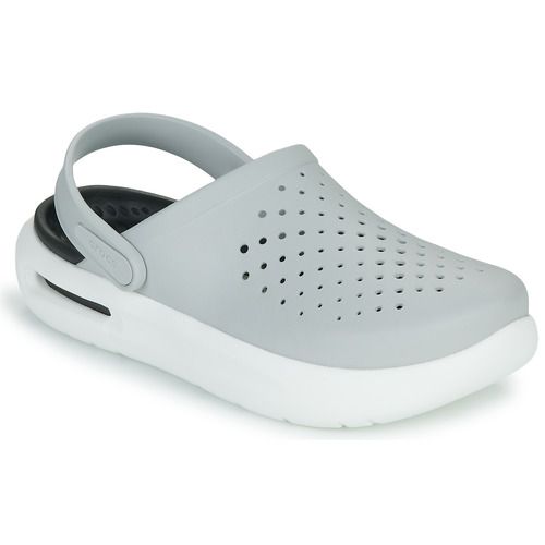 Scarpe uomo Crocs InMotion Clog Grigio, comodi zoccoli ideali per l'uso quotidiano. Design elegante e pratico, perfetti per il relax e le attività all'aperto. Realizzati in materiale leggero e resistente, offrono comfort e supporto ai piedi. Acquista ora i Crocs InMotion Clog Grigio e scopri il massimo del comfort!