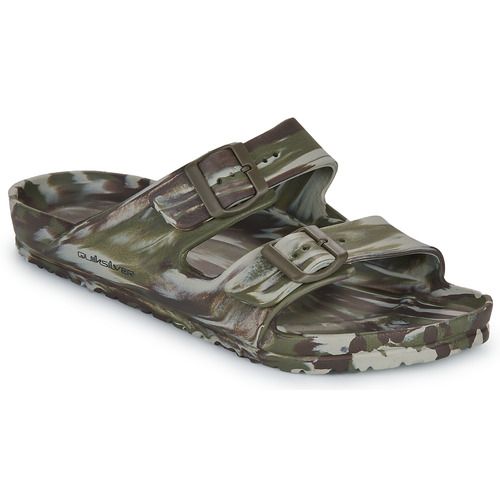 Scarpe da uomo Quiksilver EMBARK RF in verde, ciabatta comoda e alla moda, ideale per l'estate. Perfette per il tempo libero, queste ciabatte offrono stile e comfort. Acquista ora il modello Quiksilver EMBARK RF Verde per un look trendy e rilassato.