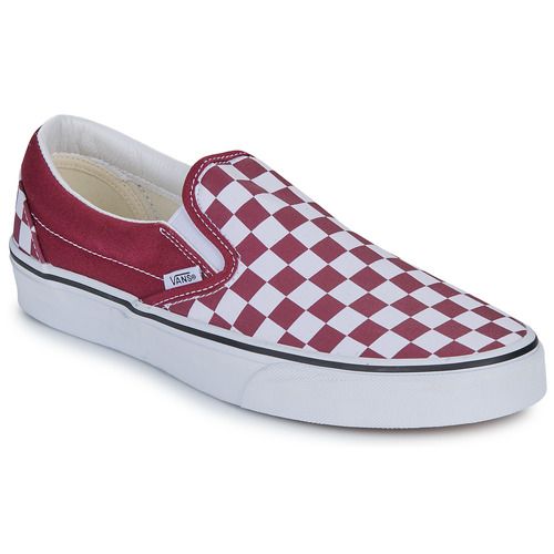 Scarpe uomo Vans Classic Slip-On Bordeaux, comode e stilose, perfette per il casual quotidiano. Design elegante in tonalità bordeaux, ideali per ogni occasione. Scopri il comfort e la qualità delle Vans, con la celebre suola in gomma per una presa sicura. Acquista ora le Vans Classic Slip-On Bordeaux per un look alla moda e rilassato.