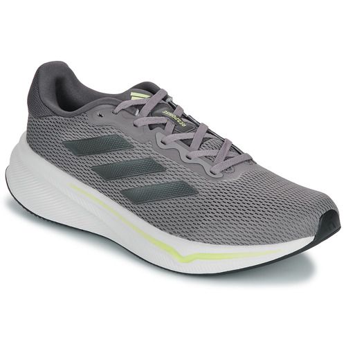 Scarpe da running uomo adidas RESPONSE Grigio, ideali per performance ottimali. Comfort e stile uniti in un design moderno, perfette per gli sportivi. Compra ora le migliori scarpe da corsa adidas!