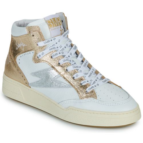 Sneakers alte Donna Semerdjian BRAGA Bianco - Eleganti e alla moda, perfette per ogni occasione. Design moderno con dettagli unici, ideali per un look urbano e chic. Acquista le tue nuove sneakers alte per un comfort eccezionale e stile senza tempo. Disponibili in bianco, queste scarpe sono un must-have per il tuo guardaroba.