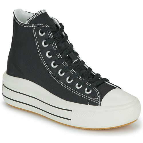 Sneakers alte Converse CTAS MOVE PLATFORM RETRO SPORT in colore nero per donna, caratterizzate da un design alla moda e una comoda piattaforma. Ottime per completare look casual e sportivi, queste scarpe offrono stile e comfort per tutte le occasioni. Acquista ora le Converse CTAS MOVE per un tocco di eleganza e praticità nel tuo guardaroba.