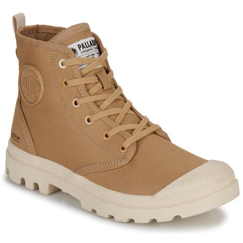 Sneakers alte Palladium PAMPA HI ZIP ORGANIC Marrone per Donna, dallo stile unico e contemporaneo. Queste scarpe offrono comfort e sostenibilità grazie ai materiali organici. Perfette per un look casual ed elegante, ideali per ogni occasione. Scopri il tuo nuovo paio di sneakers preferito e aggiungi un tocco di originalità al tuo outfit!