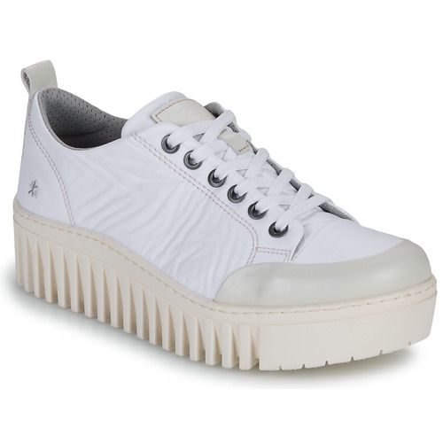 Sneakers basse BRIGHTON Donna in morbida pelle bianca con dettagli grigi, ideali per un look casual e di tendenza. Comfort e stile si uniscono in questo modello versatile, perfetto per ogni occasione. Scarpe must-have per le amanti della moda!