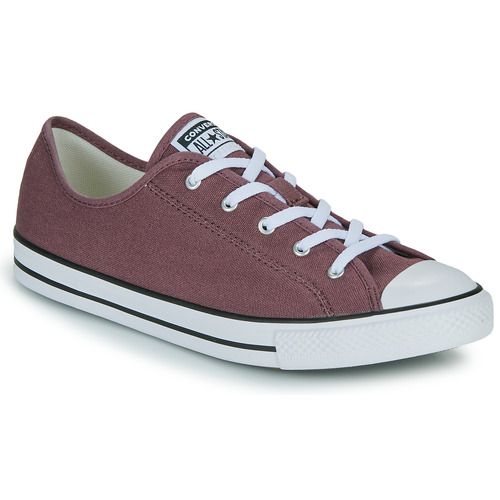 Sneakers basse Converse CHUCK TAYLOR ALL STAR DAINTY Viola per Donna, eleganti e alla moda, ideali per completare ogni look casual. Queste sneakers offrono comfort e stile, perfette per ogni occasione. Disponibili in un vivace colore viola, sono un must-have per gli amanti delle scarpe di tendenza.