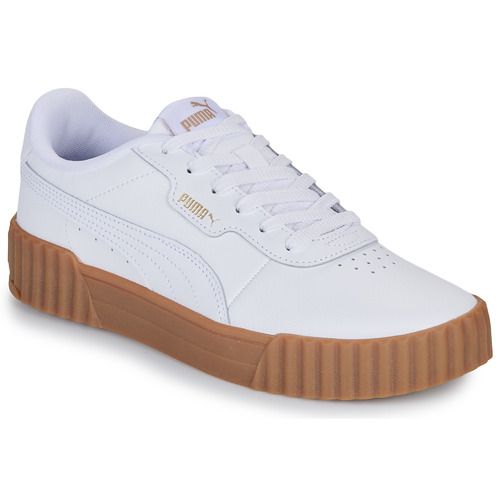 Sneakers basse Puma Carina 3.0 Bianco per Donna, eleganti e versatili, perfette per ogni occasione. Queste scarpe sportivo-chic offrono comfort e stile, ideali per completare il tuo look casual. Acquista ora le Puma Carina 3.0 e migliora il tuo guardaroba con un pezzo di alta qualità.