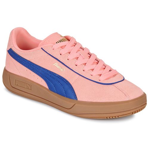 Sneakers basse Puma Club Klassika SD Rosa per Donna: eleganti e alla moda, ideali per ogni occasione. Design contemporaneo con dettagli raffinati, perfette per il comfort quotidiano e lo stile casual.