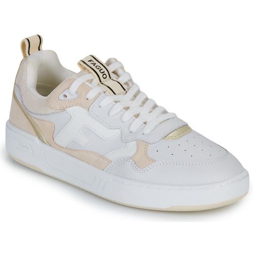 Sneakers basse Faguo DAHLIA Bianco per donna, eleganti e versatili, realizzate in materiali eco-sostenibili, perfette per un look casual. Acquista ora per completare il tuo guardaroba con stile e comfort!