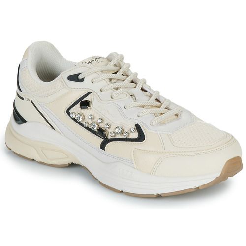 Sneakers basse Donna Pepe Jeans DAVE KNIT W in colore bianco e blu, realizzate in materiali traspiranti per un comfort ottimale. Queste sneakers casual presentano un design elegante e moderno, perfette per un look trendy e versatile. Ideali per ogni occasione, dall'ufficio al tempo libero, sono un must-have per la tua collezione di calzature. Acquista ora le Pepe Jeans DAVE KNIT W per un tocco di stile ogni giorno.