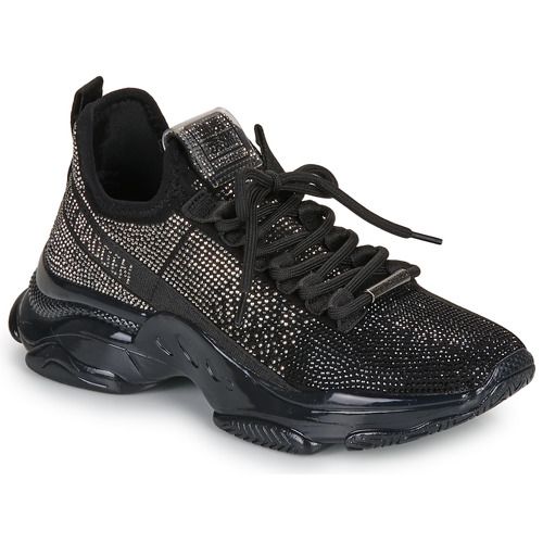 Sneakers basse Donna Steve Madden MYSTERIA in colore Nero, eleganti e versatili, perfette per un look casual e trendy. Ideali per ogni occasione, queste scarpe uniscono comfort e stile. Acquista ora per elevare il tuo outfit!