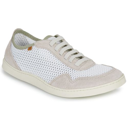 Sneakers basse El Naturalista ORIGEN Bianco per donna, eleganti e sostenibili, ideali per uno stile casual e confortevole. Perfette per ogni occasione, queste scarpe offrono un design moderno e materiali ecologici, rendendole un must-have nel tuo guardaroba.