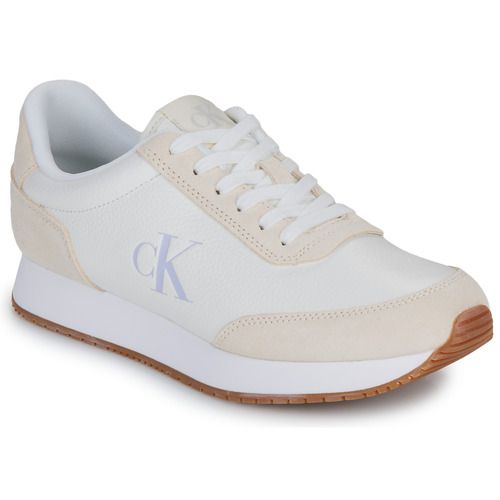 Sneakers basse Donna Calvin Klein Jeans RUNNER LACEUP LOW MIXMG in Bianco, eleganti e versatili, perfette per uno stile casual-chic. Design moderno con materiali di alta qualità, ideali per completare il tuo look quotidiano. Acquista ora queste sneakers alla moda e rendi il tuo outfit unico e sofisticato.