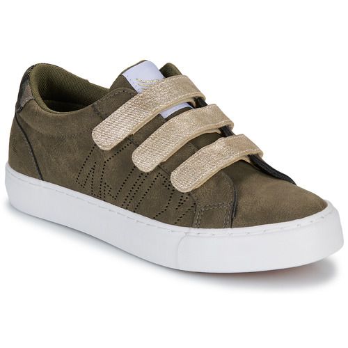 Sneakers basse Kaporal TIPPYK Kaki per donna, stile moderno e versatile, perfette per ogni occasione. Design elegante in tonalità kaki, ideali per completare il tuo outfit casual. Sneakers comode e alla moda, disponibili per un look unico e alla moda.