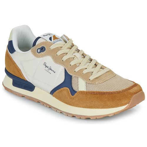 Sneakers Uomo Pepe Jeans BRIT CAMP M Marrone - Scarpe sportive eleganti e confortevoli, ideali per il tempo libero e lo stile casual. Design moderno e materiali di alta qualità. Acquista ora le tue Pepe Jeans per un look trendy e versatile!