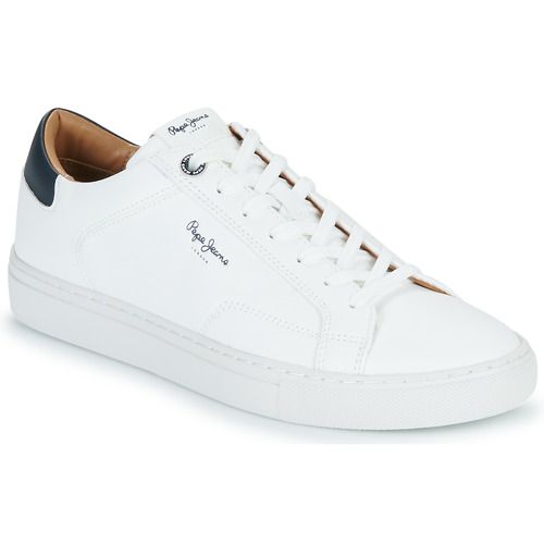 Sneakers Uomo Pepe Jeans JOE BASIC Marine, eleganti e alla moda, perfette per ogni occasione. Design moderno in tonalità marine, comodità e stile per un look casual. Disponibili ora su Outlet Scarpe Online.