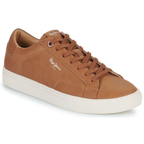 Sneakers uomo Pepe Jeans JOE BASIC in marrone, modello elegante e moderno, ideale per ogni occasione. Realizzate con materiali di alta qualità per garantire comfort e durata, queste sneakers si abbinano facilmente a diversi stili. Scopri il perfetto equilibrio tra moda e funzionalità con le Pepe Jeans JOE BASIC marroni, un must-have per il tuo guardaroba.