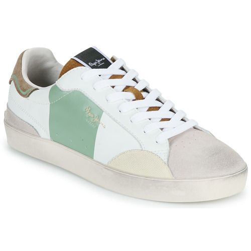 Sneakers uomo Pepe Jeans LANE LOGO M bianche, eleganti e alla moda, perfette per un look casual. Queste sneakers offrono comfort e stile, ideali per ogni occasione. Acquista ora le scarpe Pepe Jeans e completa il tuo guardaroba!