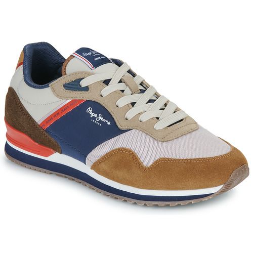 Sneakers Uomo Pepe Jeans LONDON LIFE M Marrone, eleganti e alla moda, perfette per il tuo outfit casual. Comode e versatili, queste scarpe sportive sono ideali per ogni occasione. Colore marrone versatile, materiali di alta qualità per una lunga durata. Acquista ora le Pepe Jeans e aggiungi stile al tuo guardaroba!