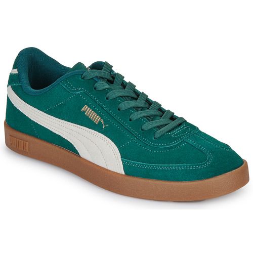 Sneakers Uomo Puma Club II Era Suede Verde - Eleganti e comode, queste sneakers in suede verde sono perfette per un look casual. Ideali per il tempo libero e per gli amanti dello stile sportivo, garantiscono comfort e supporto durante tutto il giorno. Acquista ora le Puma Club II Era Suede Verde per dare un tocco di classe al tuo guardaroba!