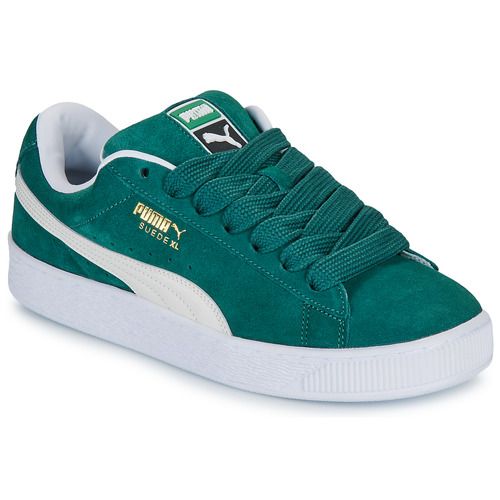 Sneakers Uomo Puma Suede XL Verde, eleganti e versatili, ideali per ogni occasione. Realizzate con materiali di alta qualità, queste scarpe offrono comfort e stile. Perfette per un look casual e moderno, le Puma Suede XL Verde sono il must-have per gli amanti delle sneaker. Aggiungi un tocco di colore al tuo outfit con queste sneaker uniche!