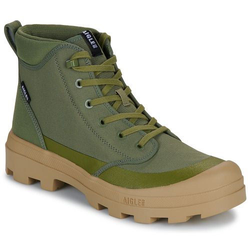 Stivaletti Uomo Aigle TENERE HIKE Kaki, eleganti e resistenti, perfetti per trekking e attività all’aperto. Design moderno e comodo, ideali per ogni occasione. Acquista ora gli stivaletti Aigle TENERE HIKE in verde kaki per un look sportivo e al tempo stesso raffinato.
