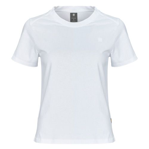 T-shirt G-Star Raw NIFOUS maniche corte per donna, con design elegante e moderno. Realizzata in materiale di alta qualità, perfetta per ogni occasione. Ideale per un look casual e alla moda, la T-shirt G-Star Raw NIFOUS offre comfort e stile. Acquista ora per aggiungere un tocco di classe al tuo guardaroba!